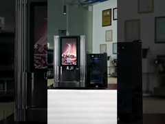 Το 2019 το πιο δημοφιλές πλήρως αυτόματο Επαγγελματικό μηχάνημα φασόλι σε φλιτζάνι με φρέσκο γάλα φρέσκο