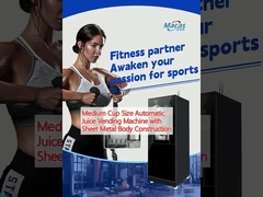 Μεσαίου μεγέθους μηχανή αυτοματοποίησης χυμών με κατασκευή σώματος φύλλου μετάλλου