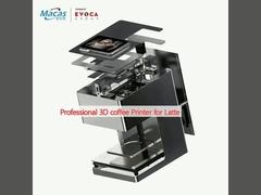 Επαγγελματικός τρισδιάστατος εκτυπωτής καφέ για latte