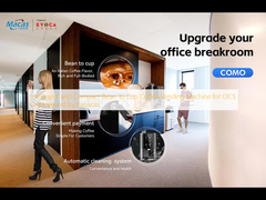 Έξυπνη και συμπαγή μηχανή πώλησης καφέ από φασόλι σε φλιτζάνι για ανάπτυξη OCS από την Evoacas