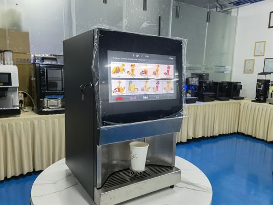 Ατσάλι 201 αυτόματη μηχανή για καφέ με χαμόγελο