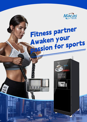 Αγορά Touch Screen Instant Coffee Vending Machine with 4 Mixers and 3.8L*8 Instant Powder Canisters and High Pressure Espresso Brewer σε απευθείας σύνδεση κατασκευή