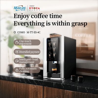 Αγορά Επαγγελματική αυτόματη μηχανή καφέ Bean To Cup με οθόνη αφής 15,6 ιντσών σε απευθείας σύνδεση κατασκευή