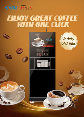 Μηχανή Espresso Υψηλής Πίεσης για Καφέ με Εμπορική Πλήρως Αυτόματη Μηχανή Καφέ με Φρέσκο Αλεσμένο Καφέ και Ντουλάπι