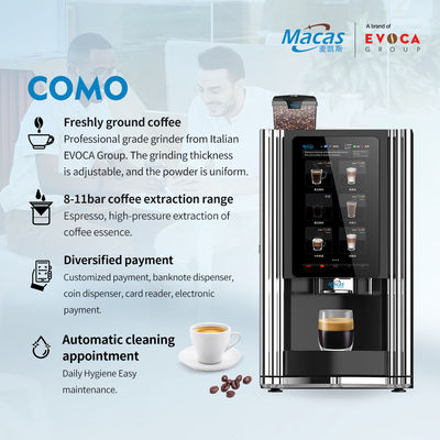 Καλή τιμή. 220V 2000W Αυτόματη Μηχανή Πώλησης Καφέ με Οθόνη Αφής 15,6 ιντσών σε απευθείας σύνδεση