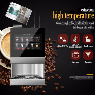 Καλή τιμή. Μηχανή αυτόματης πώλησης καφέ Macas Bean To Cup με οθόνη αφής 15,6 ιντσών σε απευθείας σύνδεση