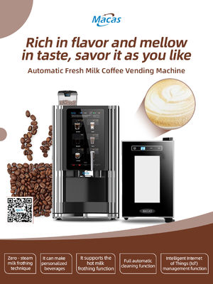 Καλή τιμή. 220V Espresso αυτόματη μηχανή πωλήσεων καφέ σε απευθείας σύνδεση