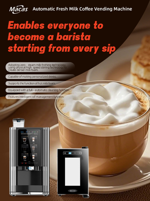 Καλή τιμή. Best Fresh Milk Automatic Espresso Coffee Vending Machine suits in Coffee Shops σε απευθείας σύνδεση